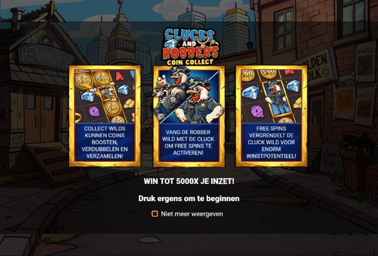 Screenshot 1 van Clucks and Robbers